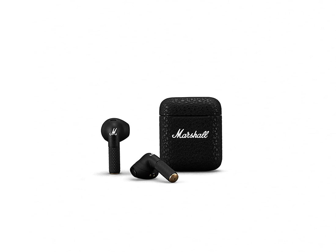 Marshall Minor 3 Bluetooth Truly Wireless in-Ear Earbuds with Mic (Black)