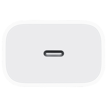 Apple 20W Type C Fast Charger (Adapter Only, Optimal Performance, White)