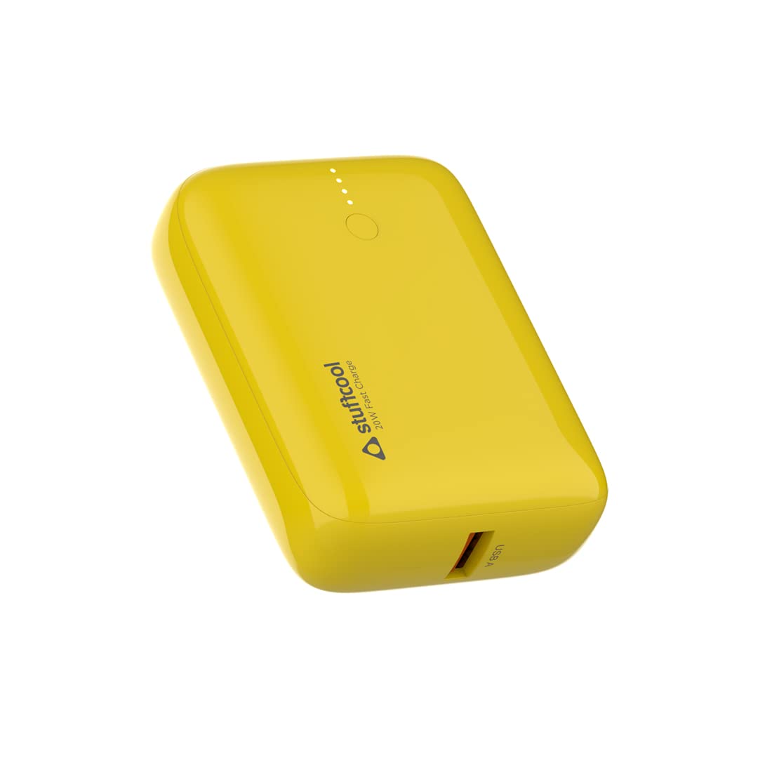 Stuffcool 10000mAh Palm Smallest QC PD 20W Type C Super Premium Mini Powerbank, Charges Any iPhone 50% in 30 mins