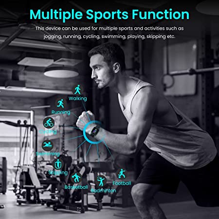 Portronics Kronos Y1 Bluetooth Calling Smart Watch with Multiple Sports Modes, Full Touch 1.75" Screen, SpO2 Monitoring, Sleep Tracking, in-Built Music Controller, BP & Heart Rate Monitor