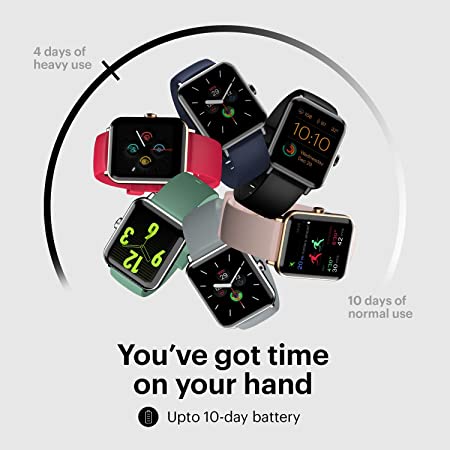 Noise ColorFit Pro 3 Assist Smart Watch with Alexa Built-in, 24*7 Spo2 Monitoring, 1.55" HD TruView Display, Stress, Sleep, Heart Rate Tracking