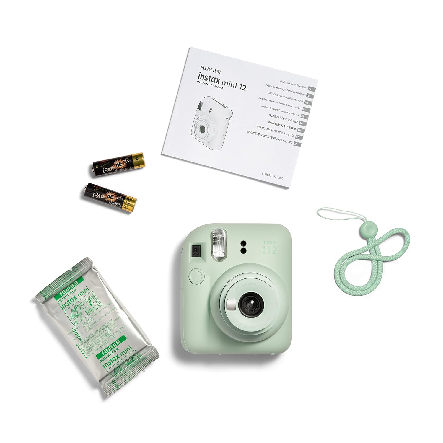 Fujifilm Instax Mini 12 Instant Camera-Green