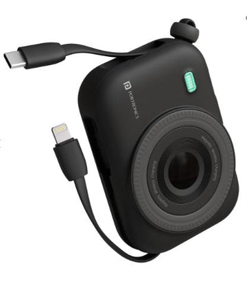 Power Shutter 15W Wireless Charging | 22.5W Type C PD Output | In Built Type C & 8 Pin Cable | LED Display