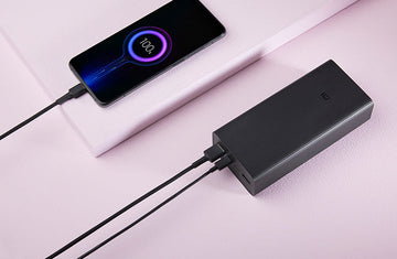 Mi 30000 Mah Power Bank (18 W, Fast Charging, Power Delivery 3.0)(Lithium Polymer), Black