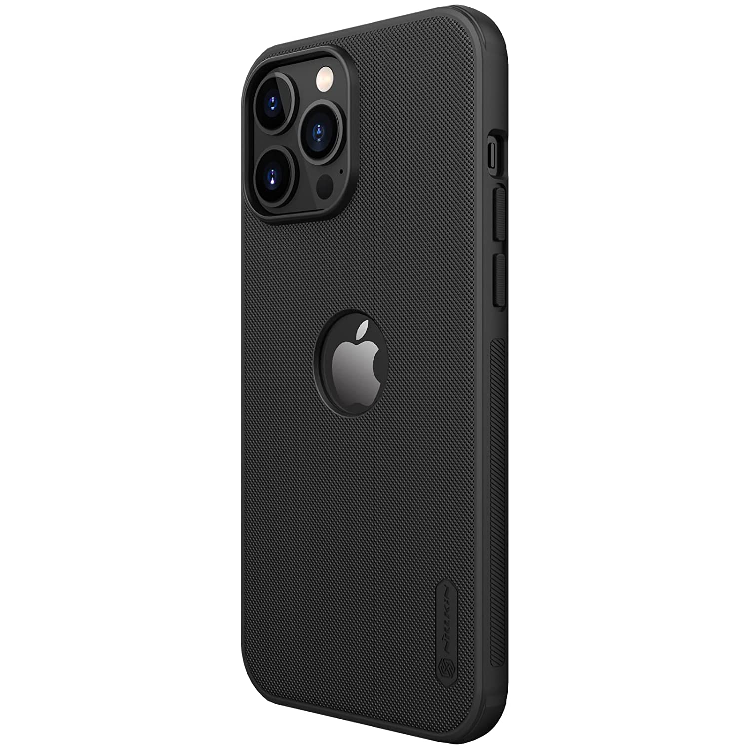Nillkin Case for Apple Super Frosted Shield Pro Hard Back Soft Border (PC + TPU) Shock Absorb Cover Raised Bezel Camera Protect PC with Logo Cut Black