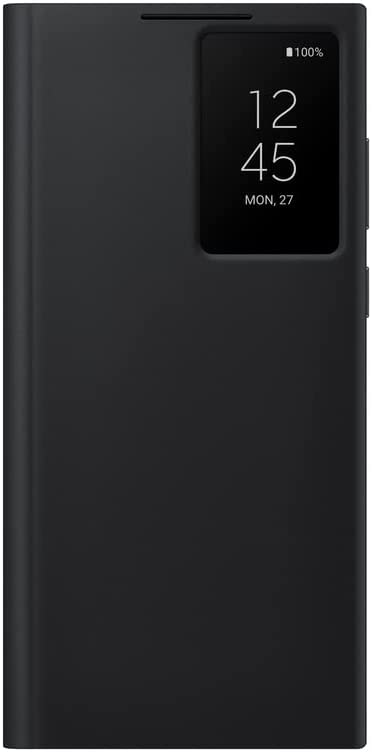 Samsung Plastic Electronics For Galaxy S22 Ultra S-View Flip Cover, Protective Phone Case, Tap Control, Cutting Edge Design