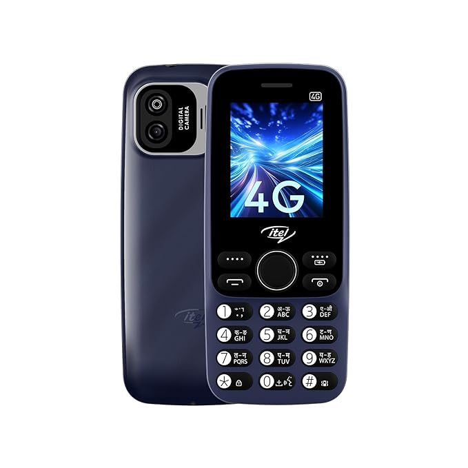 itel Super Guru 4G | King Media | Youtube | UPI  (Blue)