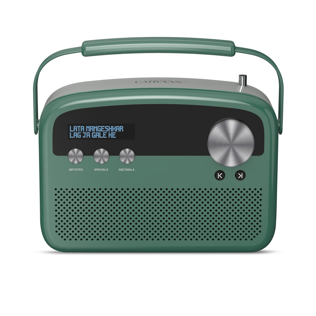 Saregama Carvaan Lite Hindi - Portable Music Player with 3000 Pre-Loaded Evergreen Songs, FM/BT/AUX