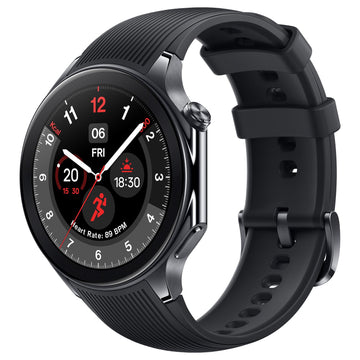 OnePlus Watch 2 with Wear OS 4,Snapdragon W5 Chipset,Upto 100hrs battery life,1.43’’ AMOLED Display,Stainless Steel & Sapphire Crystal build,Dual Frequency GPS,5 ATM, IP68 & BT Calling!!
